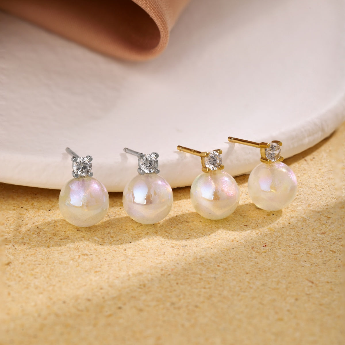 [Oramore Jewelry]Symphony Mermaid Pearl Earrings
