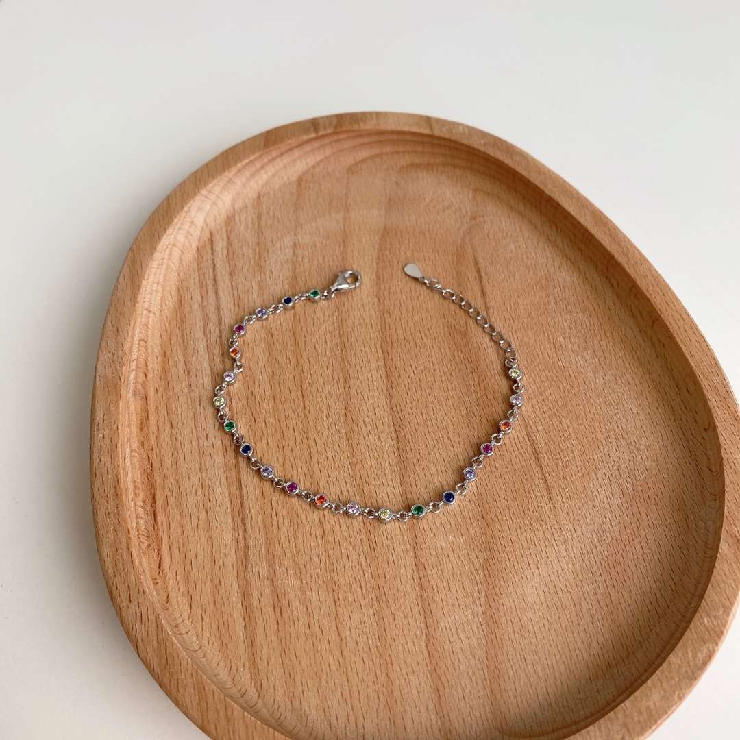 [Oramore Jewelry]Colorful Bead Array Bracelet