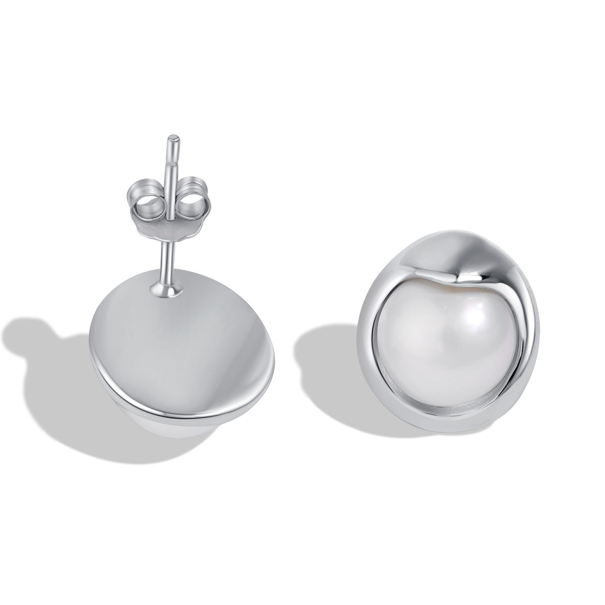 [Oramore Jewelry]Dainty Bread Pearl Earrings