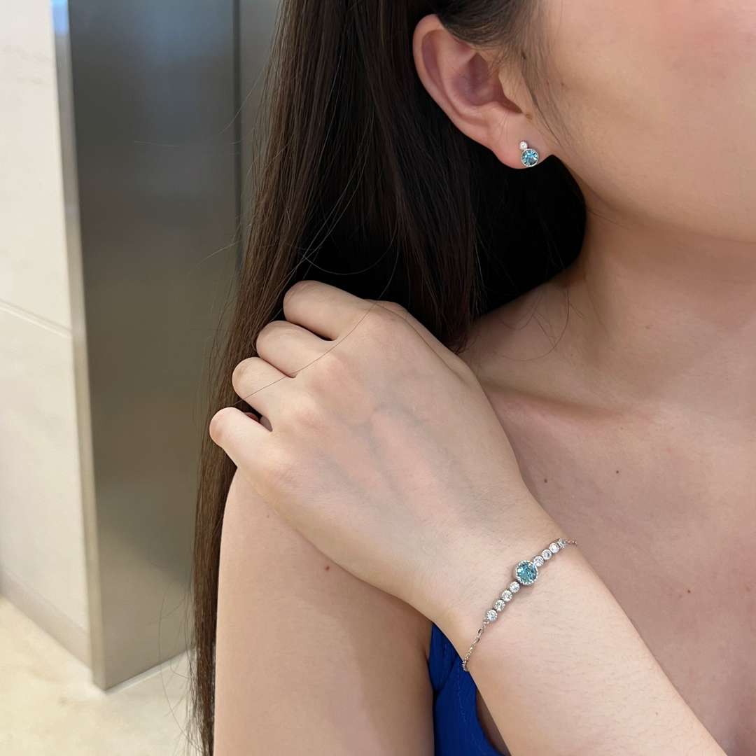 [Oramore Jewelry]Luxurious Heart Of The Ocean Bracelet