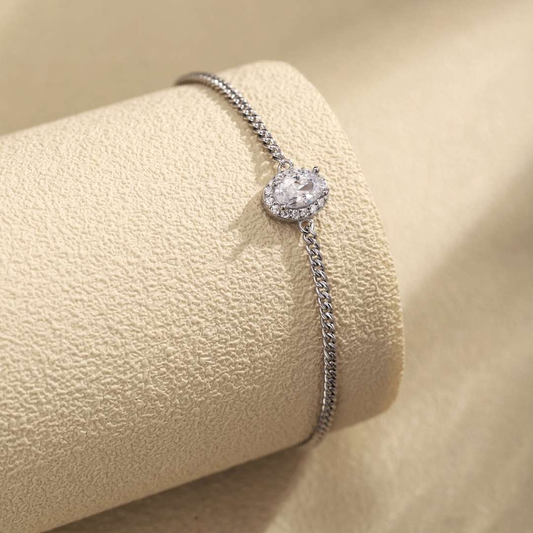 [Oramore Jewelry]Exquisite Oval Shape Bracelet
