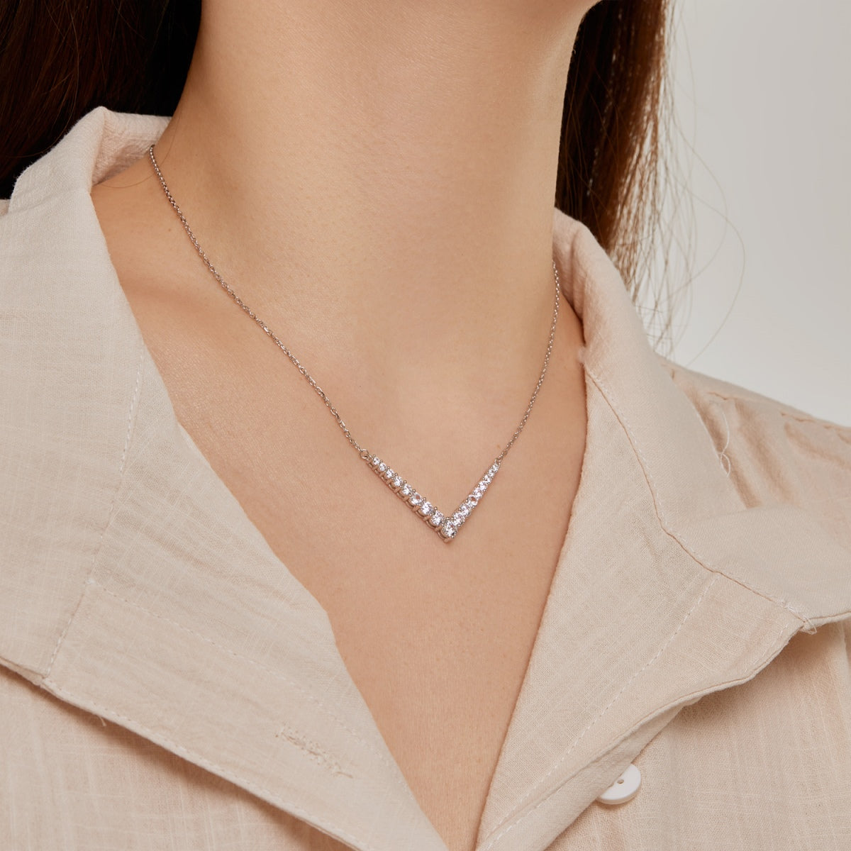 [Oramore Jewelry]Ornate Round Cut Necklace