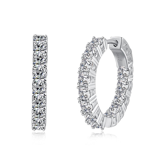 [Oramore Jewelry]Unique Round Cut Daily Earrings