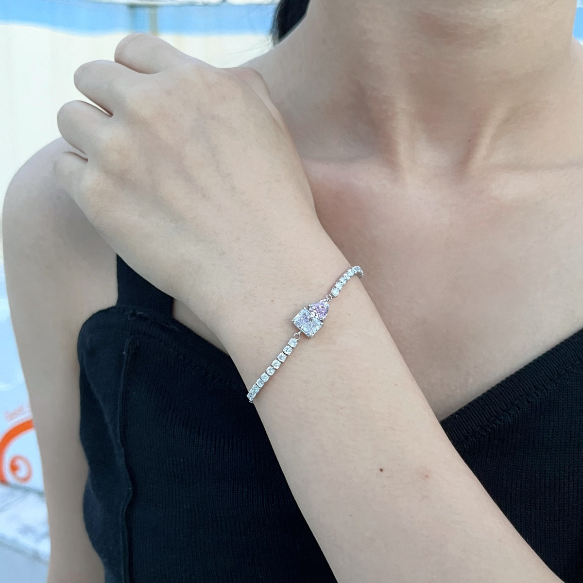 [Oramore Jewelry]Dazzling Unique Multi Shape Lover Bracelet