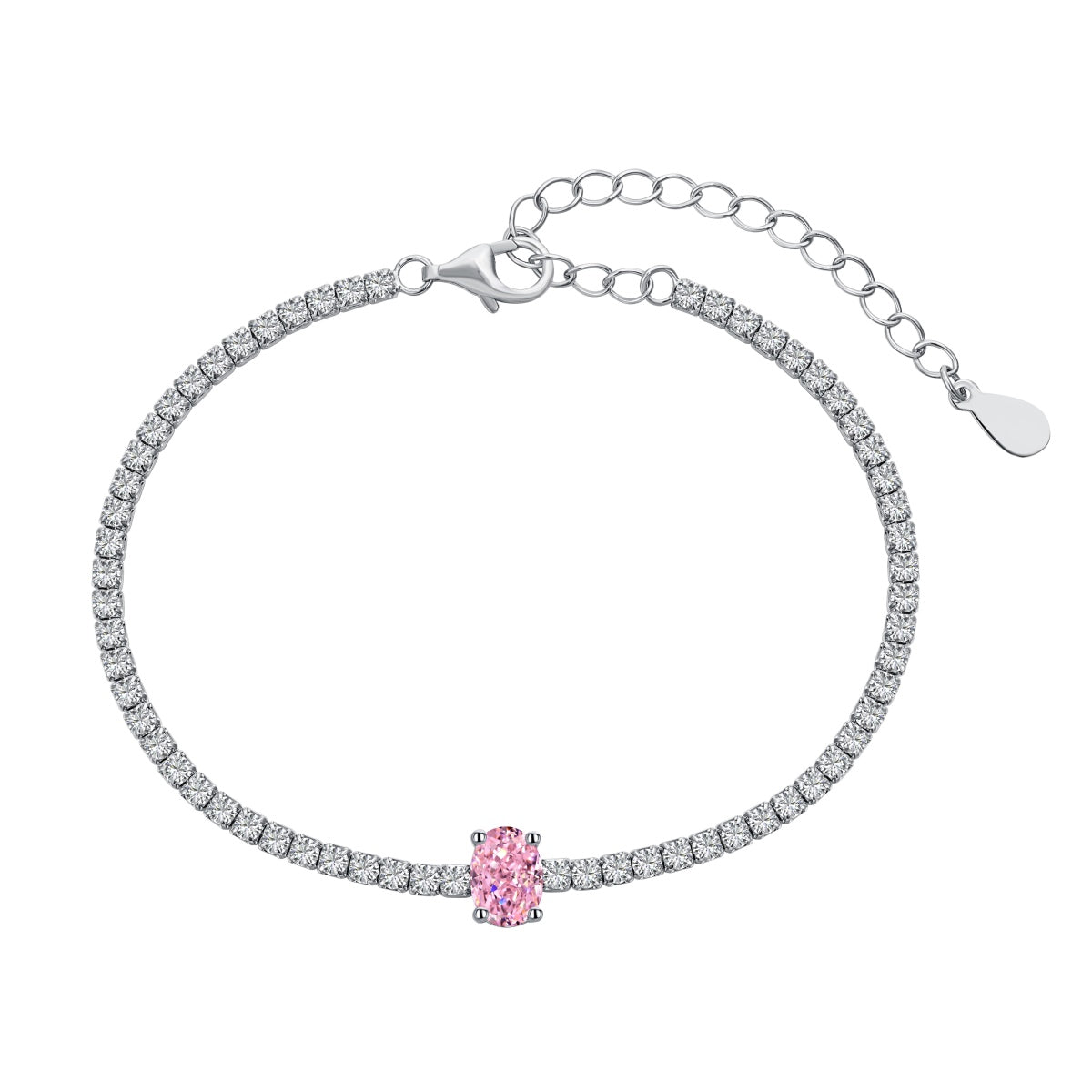 [Oramore Jewelry]0.75 Carat Exquisite Oval Cut Daily Bracelet