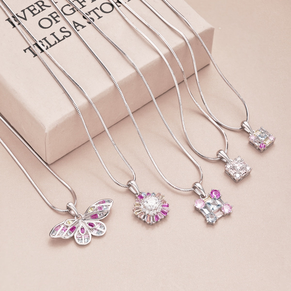 [Oramore Jewelry]Gorgeous Multi Colorful Necklace