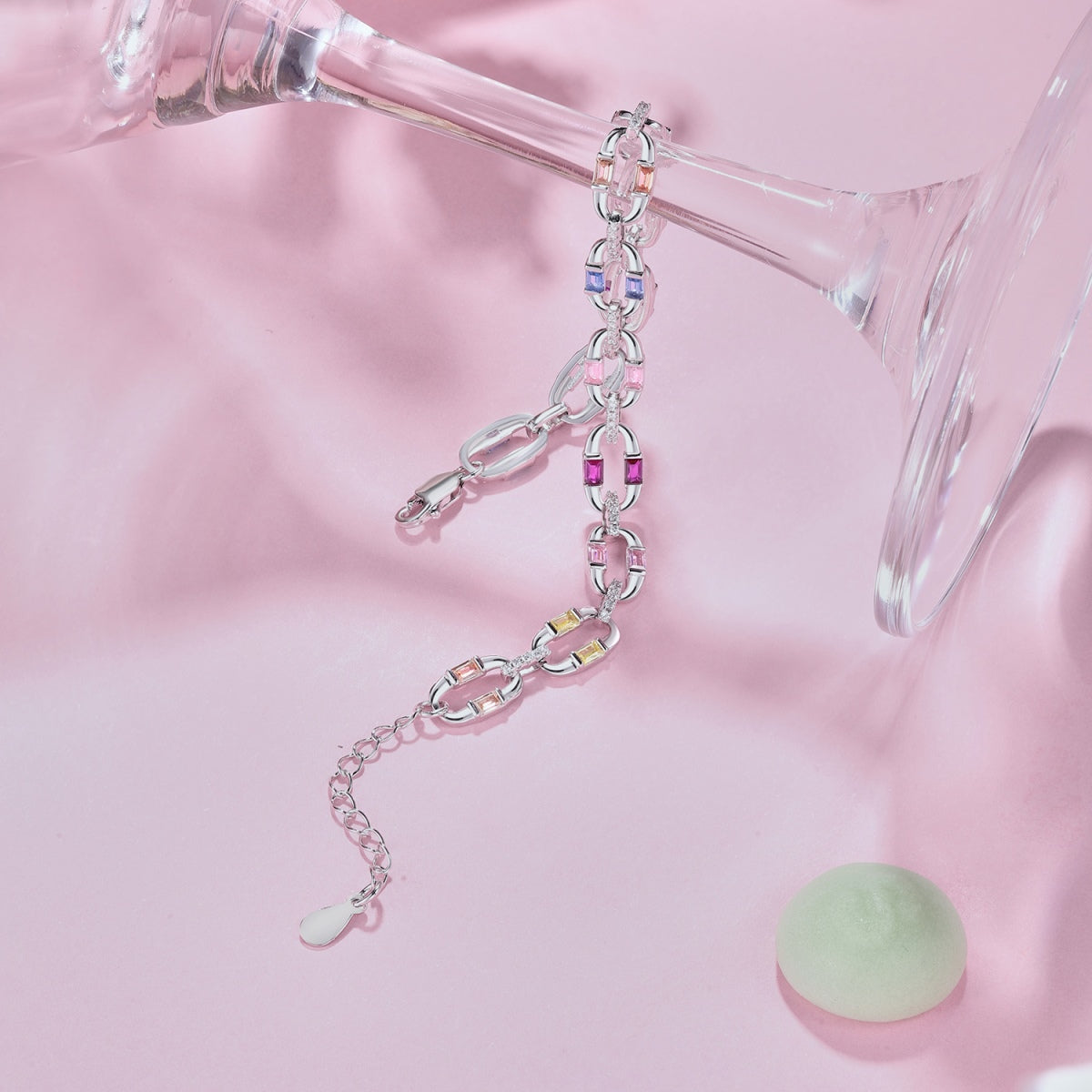 [Oramore Jewelry]Dazzling Colorful Daily Bracelet