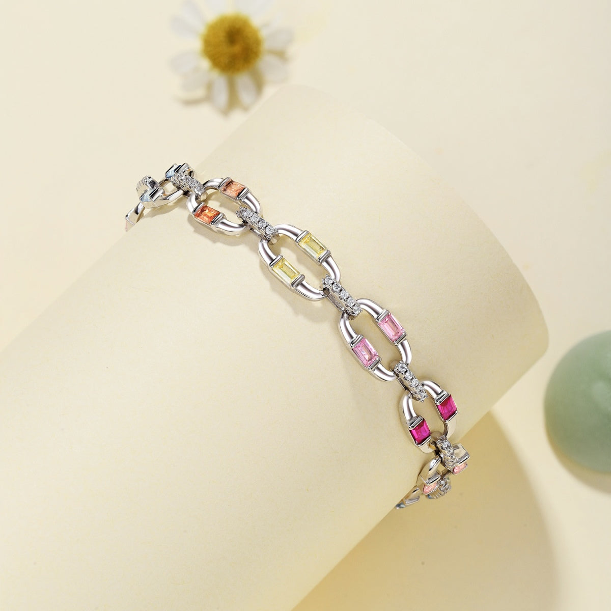 [Oramore Jewelry]Dazzling Colorful Daily Bracelet