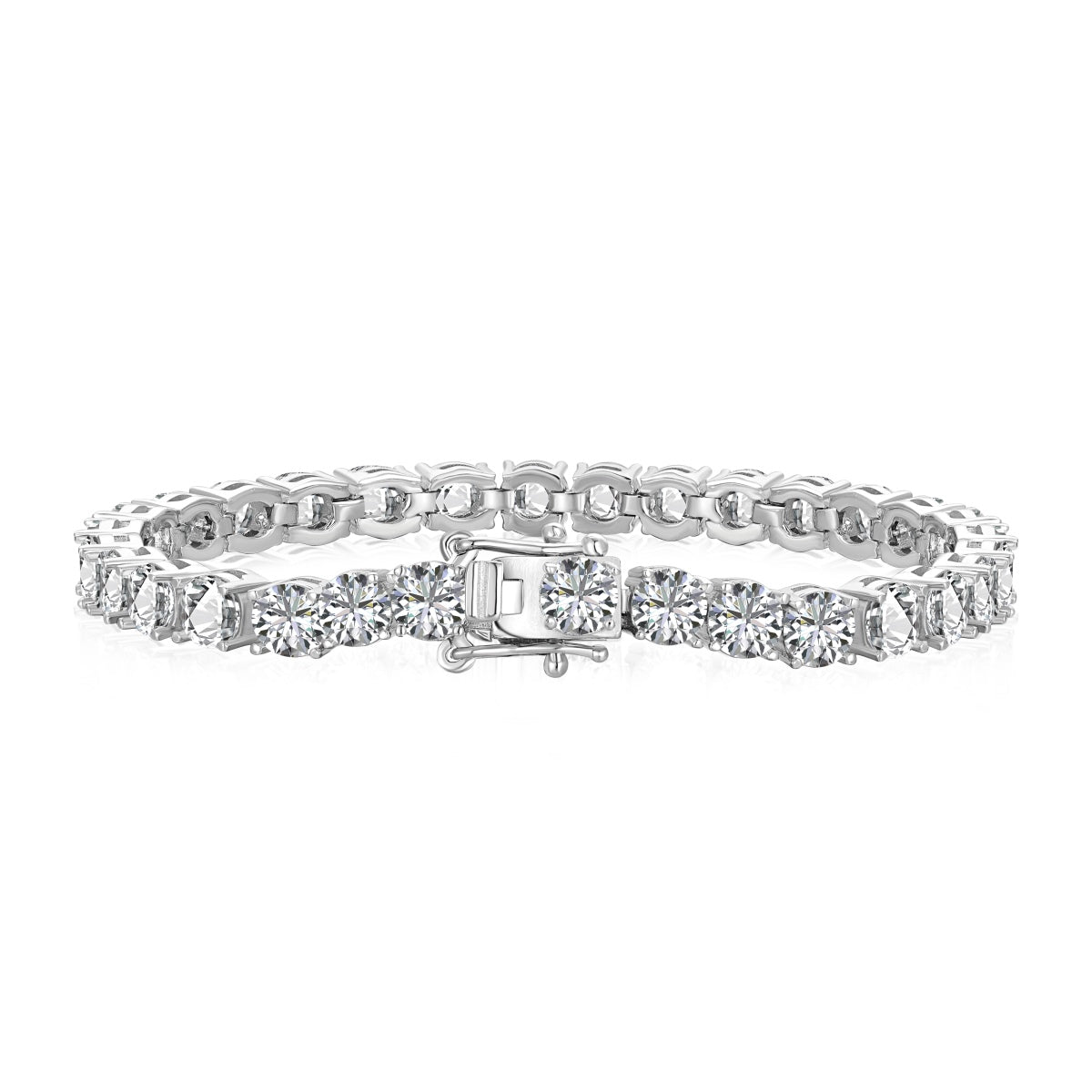 [Oramore Jewelry]Ornate Sparkling Round Cut Wedding Bracelet