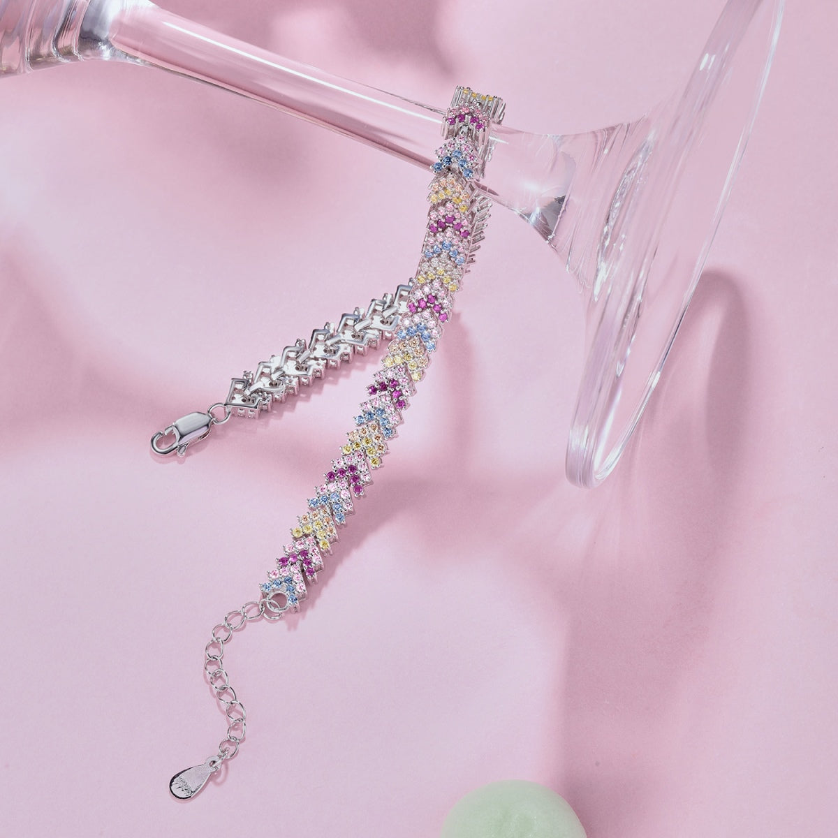 [Oramore Jewelry]Ornate Sparkling Round Cut Party Bracelet