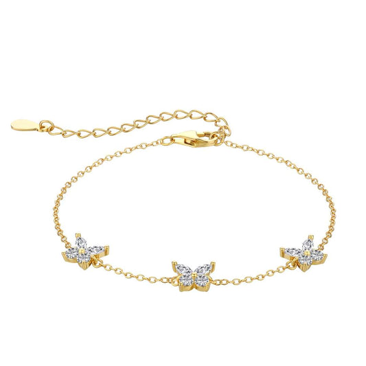 [Oramore Jewelry]Radiant Butterfly Shape Necklace