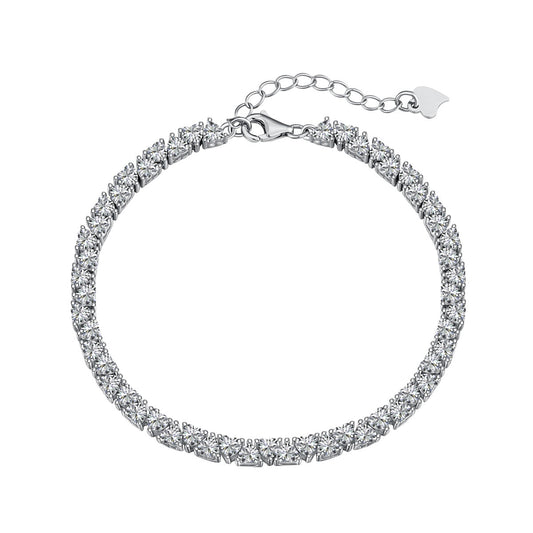[Oramore Jewelry]Dazzling Romantic Heart Shape Lover Bracelet