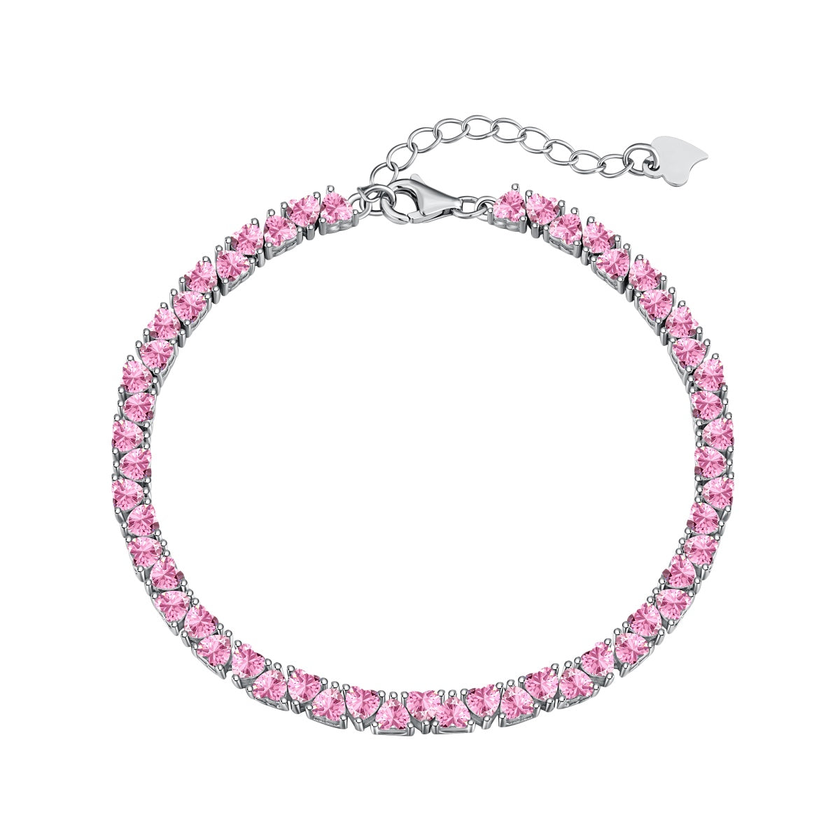 [Oramore Jewelry]Dazzling Romantic Heart Shape Lover Bracelet