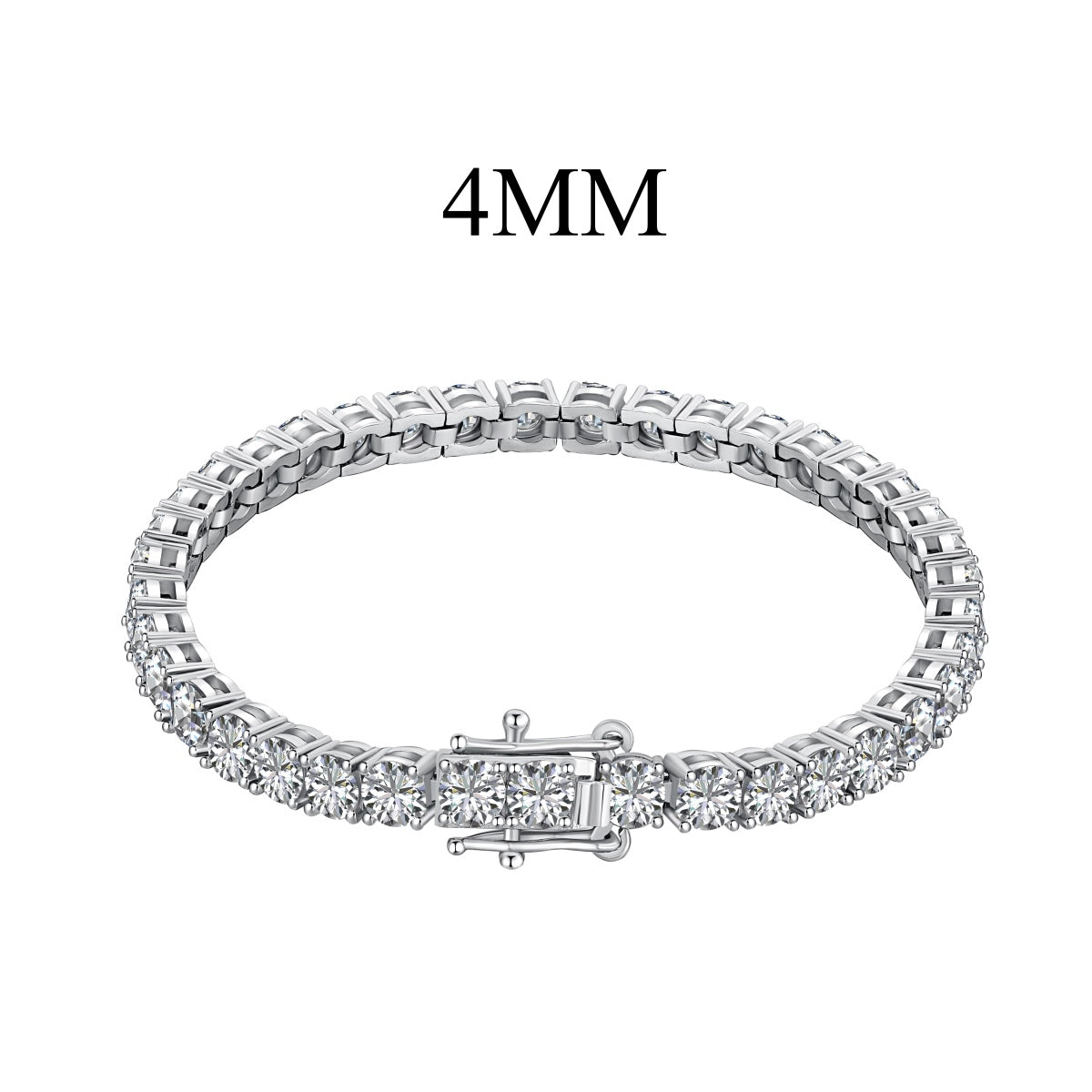 [Oramore Jewelry]Radiant Colorful Round Cut Party Bracelet