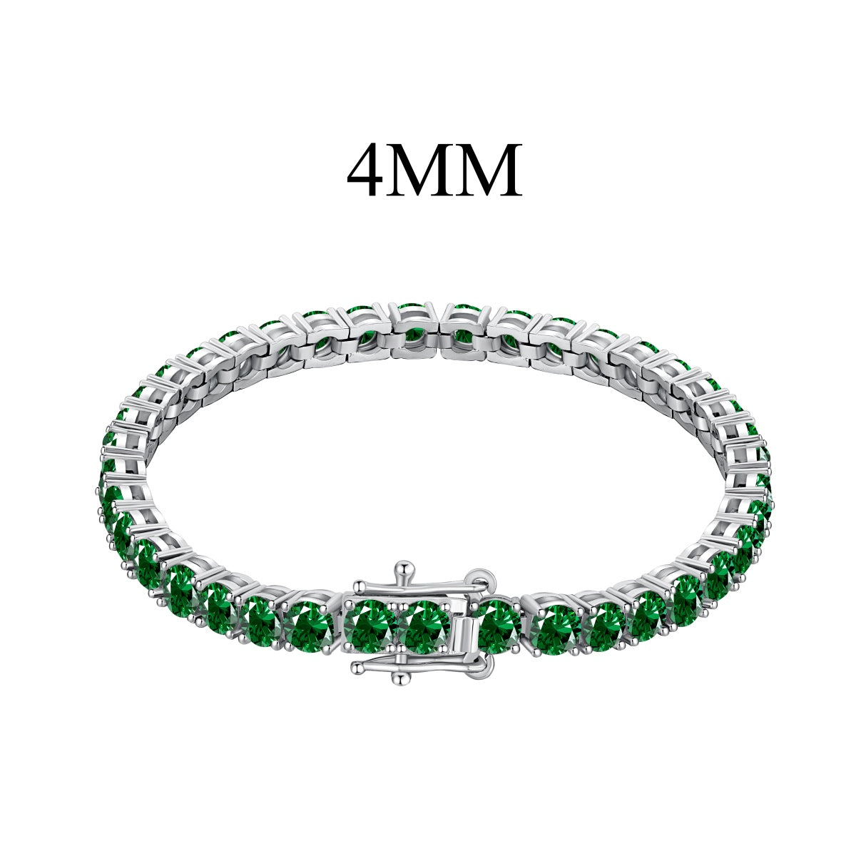 [Oramore Jewelry]Radiant Colorful Round Cut Party Bracelet