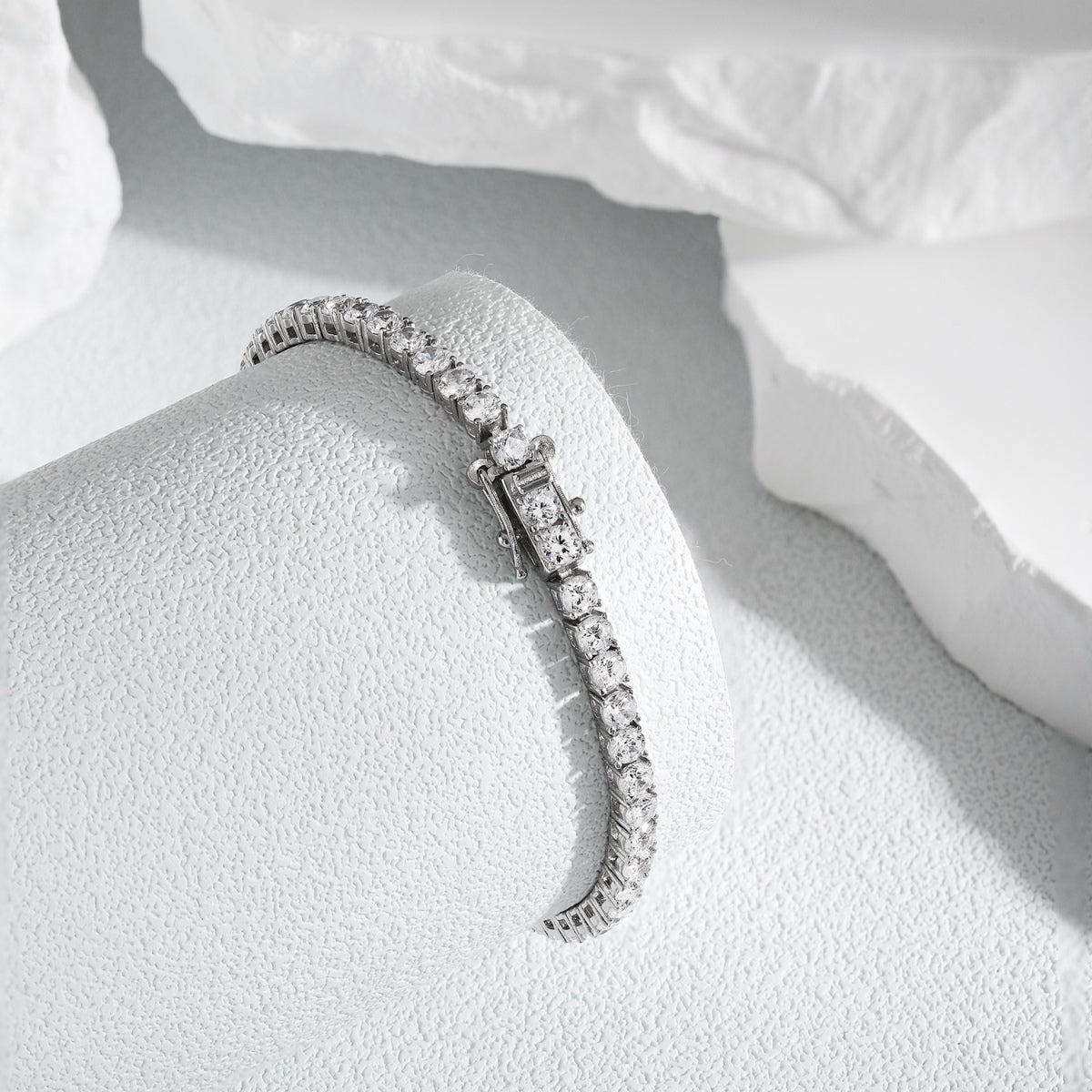 [Oramore Jewelry]Radiant Colorful Round Cut Party Bracelet