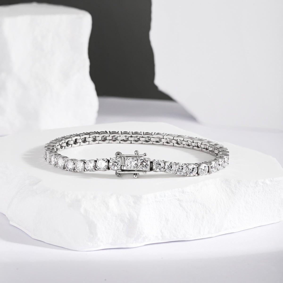 [Oramore Jewelry]Radiant Colorful Round Cut Party Bracelet
