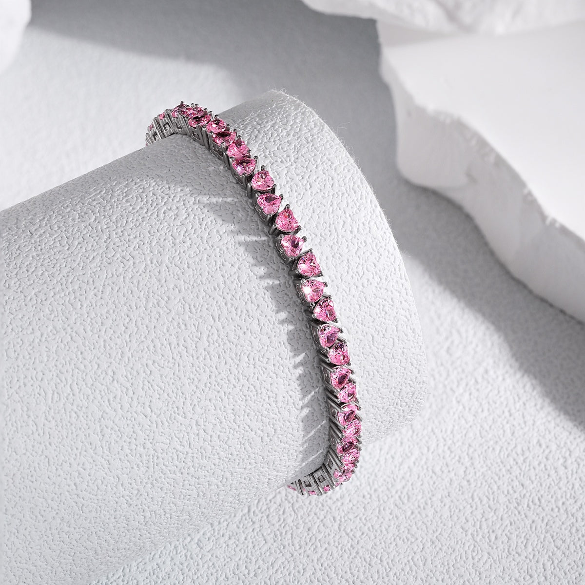 [Oramore Jewelry]Dazzling Romantic Heart Shape Lover Bracelet