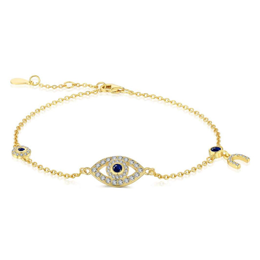 [Oramore Jewelry]Dainty Eye Shape Necklace