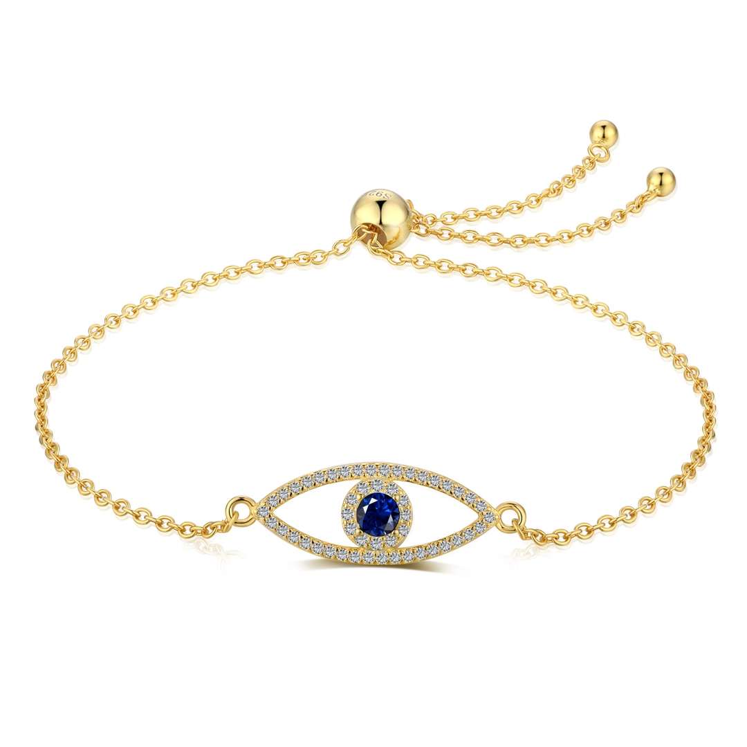 [Oramore Jewelry]Devil's Eye Hollow Design Bracelet