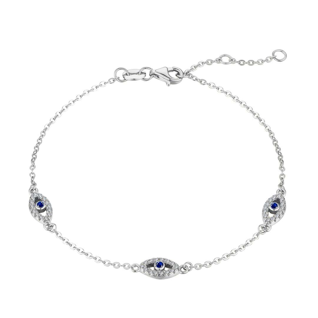 [Oramore Jewelry]Evil Eye Shape Pendent Necklace