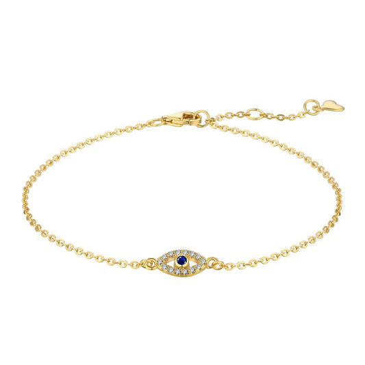 [Oramore Jewelry]Evil Eye Shape Necklace