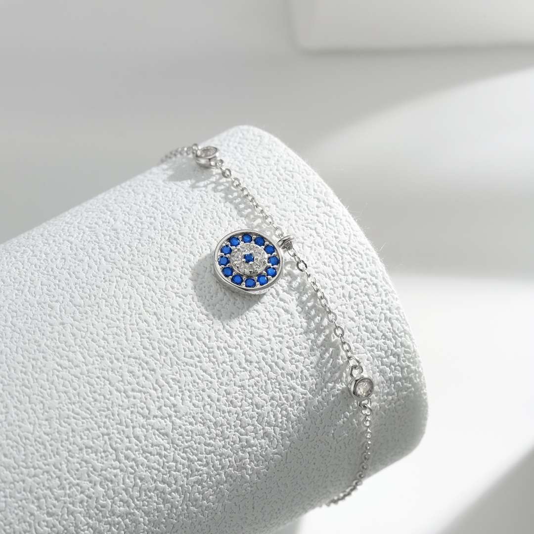 [Oramore Jewelry]Devil's Eye Round Shape Bracelet