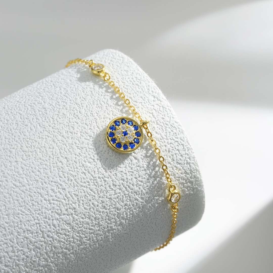 [Oramore Jewelry]Devil's Eye Round Shape Bracelet