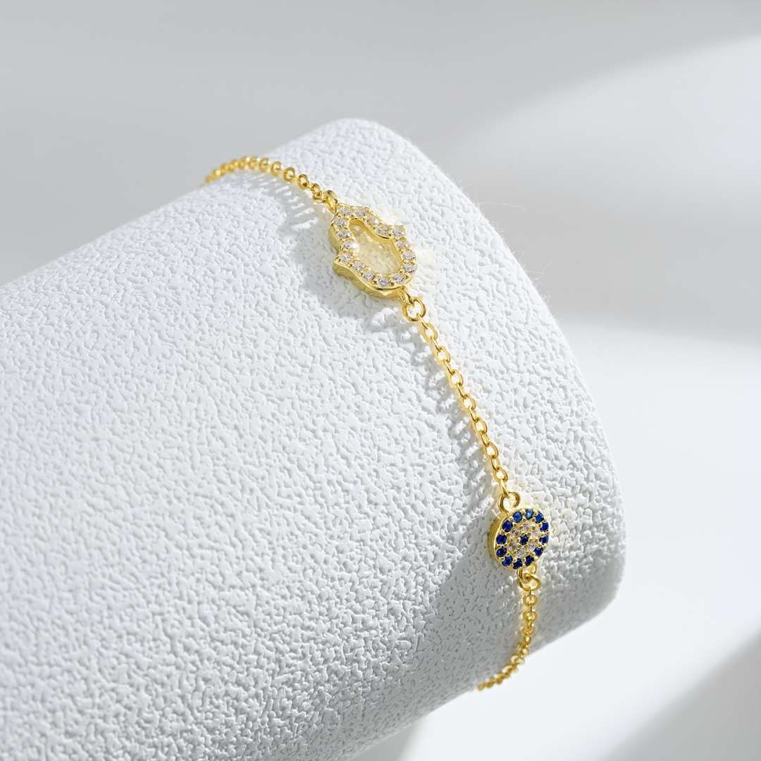 [Oramore Jewelry]Gost Shape & Round Shape Necklace