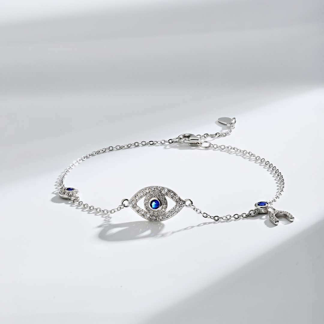 [Oramore Jewelry]Dainty Eye Shape Necklace