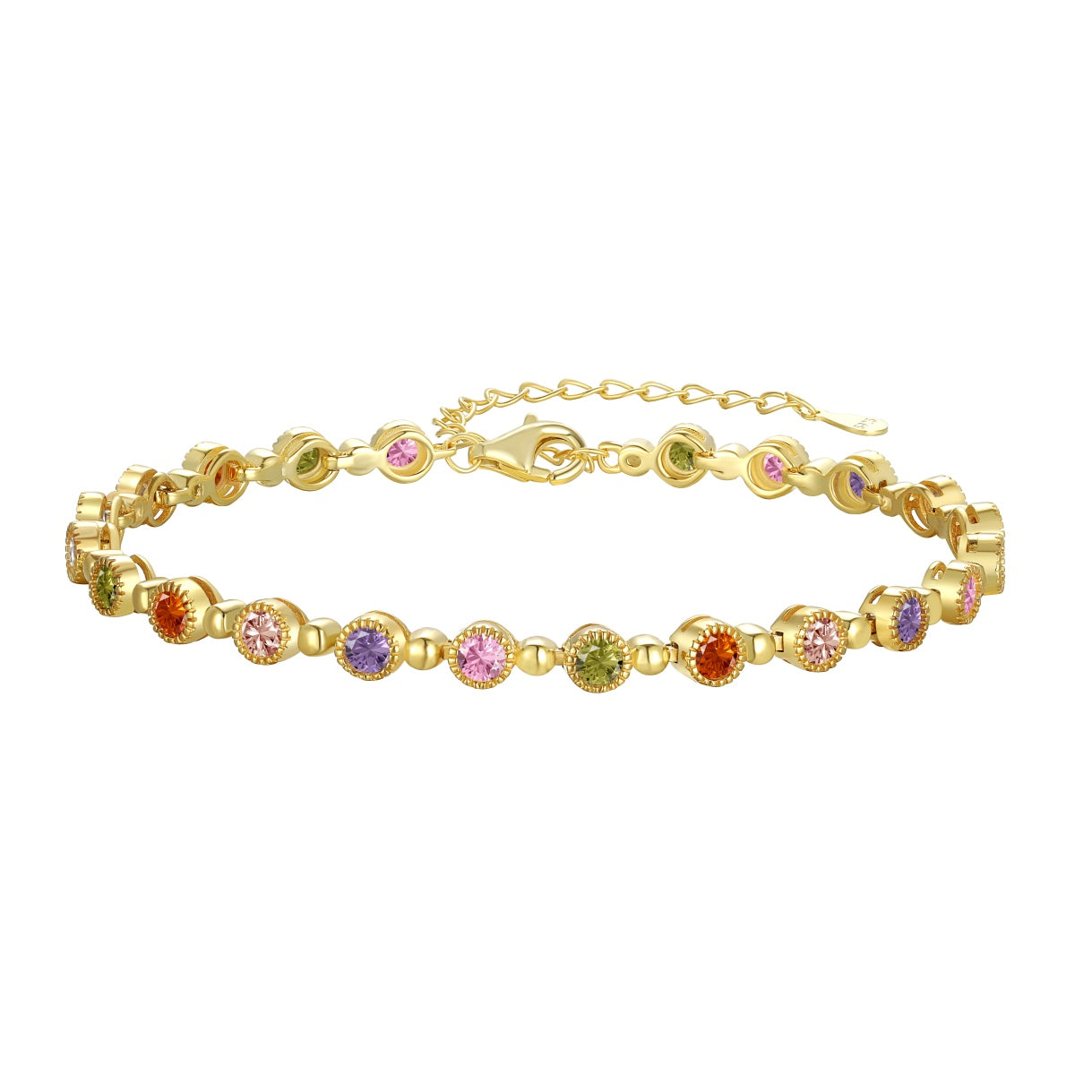 [Oramore Jewelry]Sparkling Exquisite Round Cut Party Bracelet