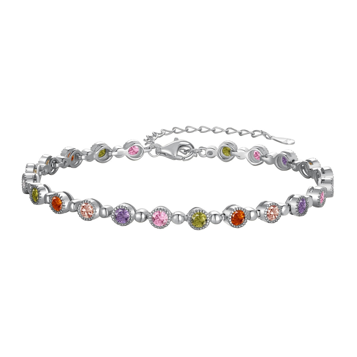 [Oramore Jewelry]Sparkling Exquisite Round Cut Party Bracelet