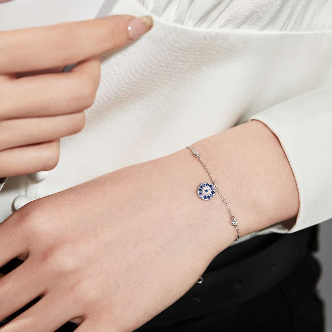 [Oramore Jewelry]Devil's Eye Round Shape Bracelet