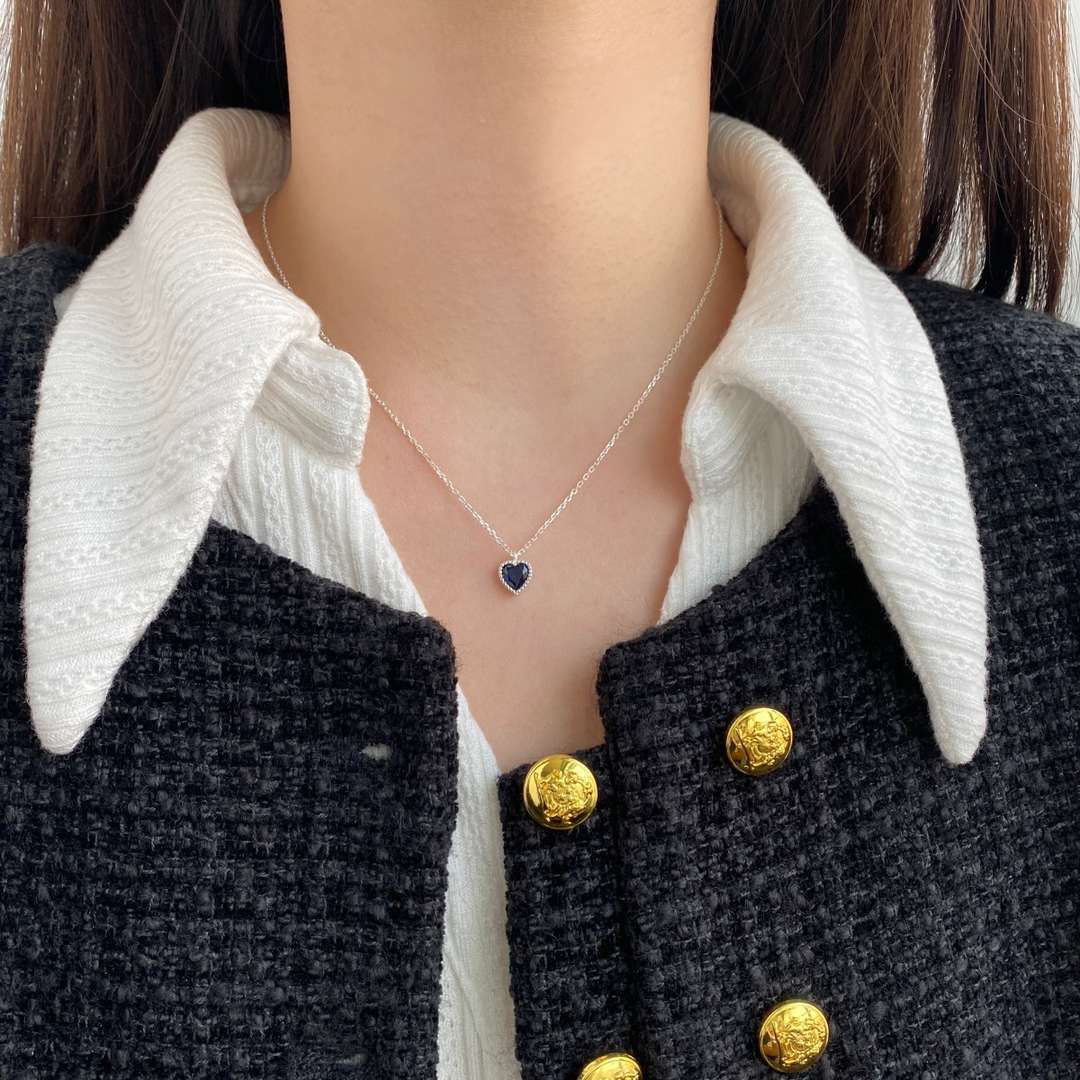 [Oramore Jewelry]Ornate Heart Shape Necklace