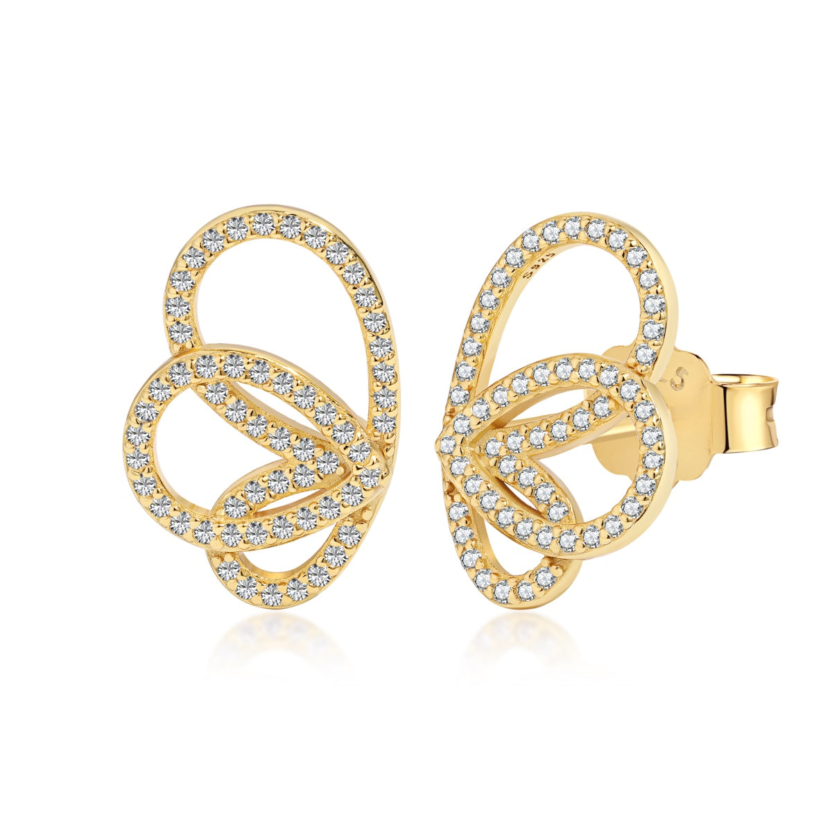 [Oramore Jewelry]Exquisite Butterfly Shape Earrings