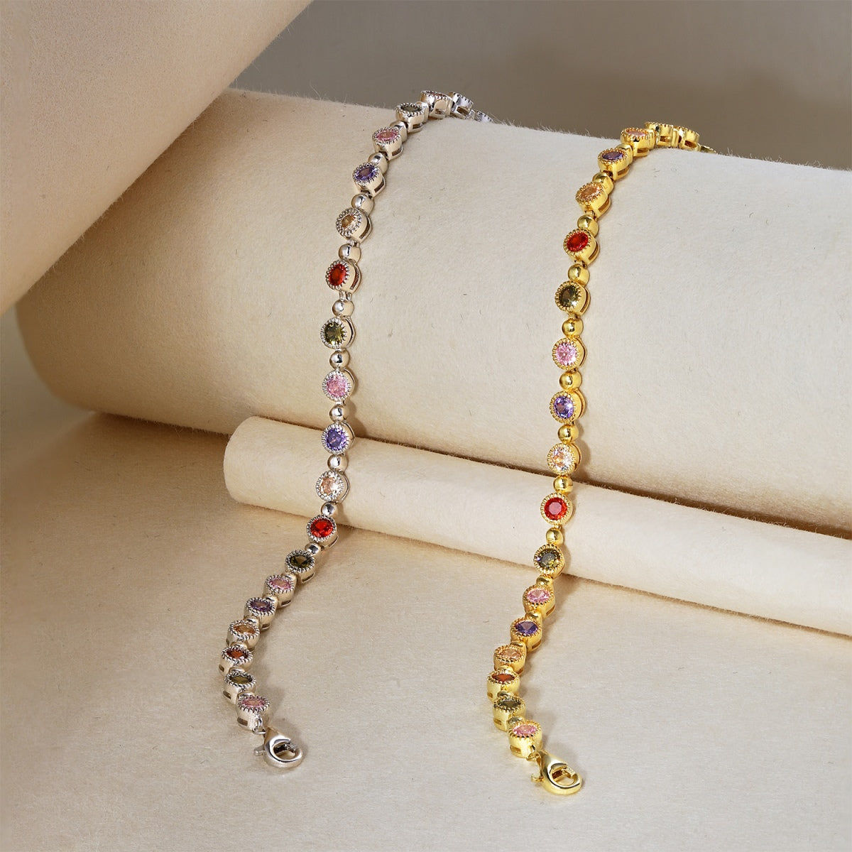 [Oramore Jewelry]Sparkling Exquisite Round Cut Party Bracelet