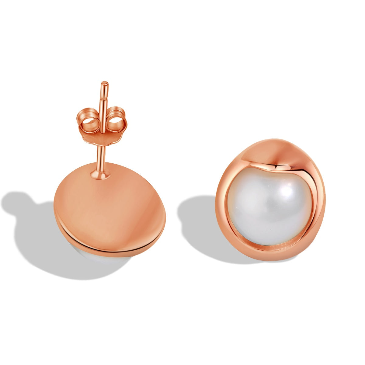 [Oramore Jewelry]Dainty Bread Pearl Earrings