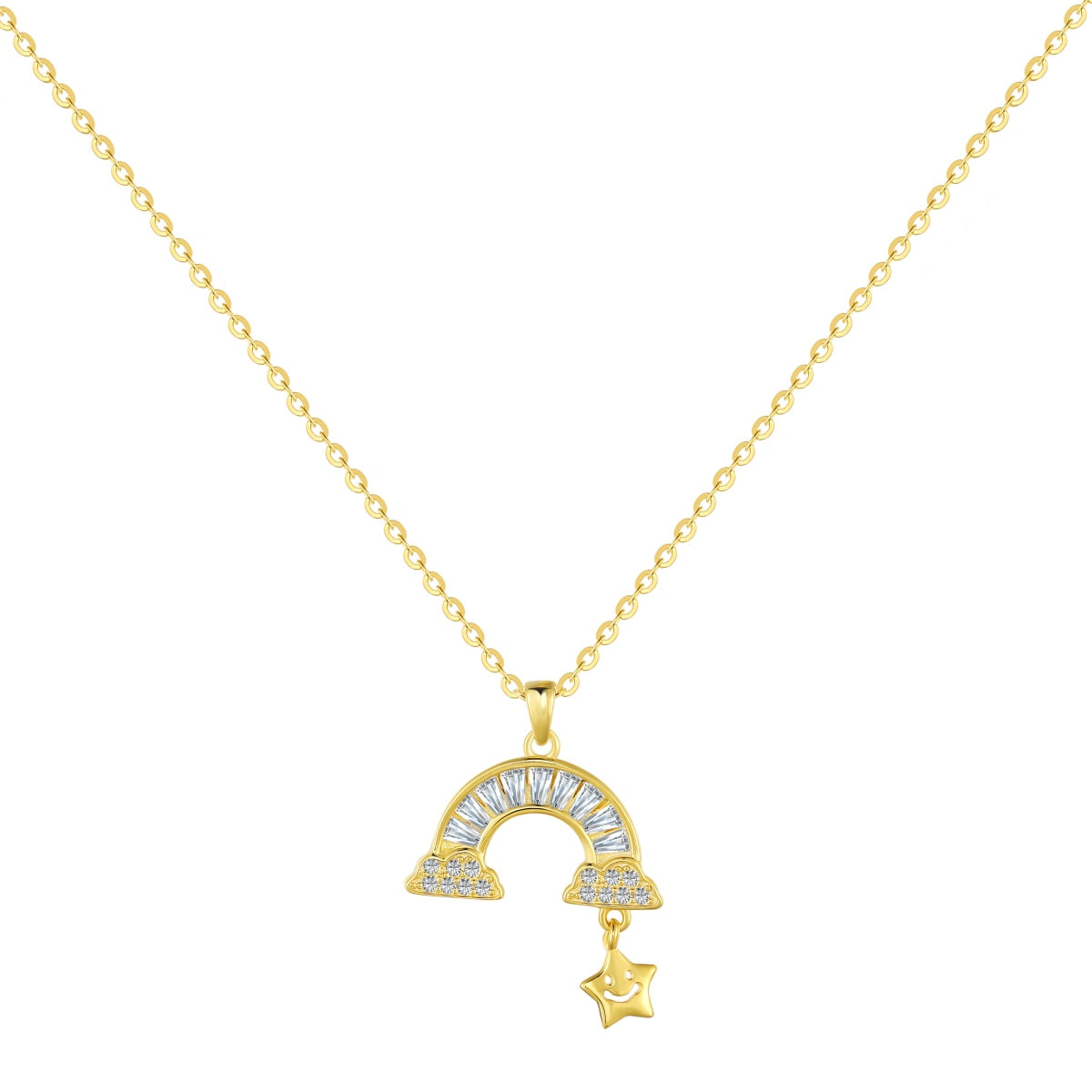 [Oramore Jewelry]Unique Rainbow Star Necklace