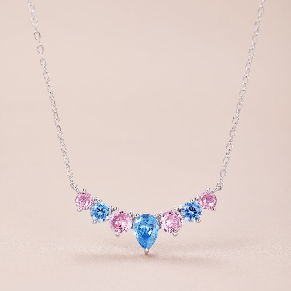 [Oramore Jewelry]Dainty Colorful Heart Necklace