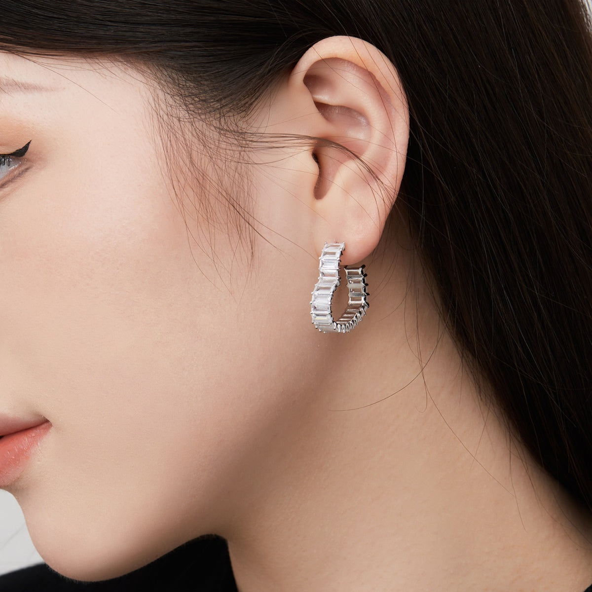[Oramore Jewelry]Radiant Heart Cutout Earrings