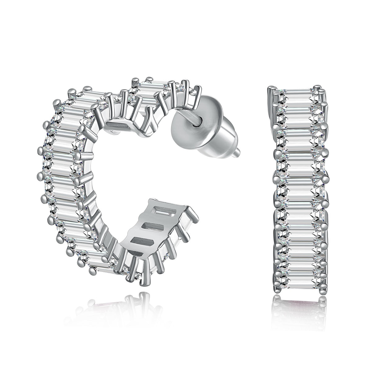 [Oramore Jewelry]Radiant Heart Cutout Earrings