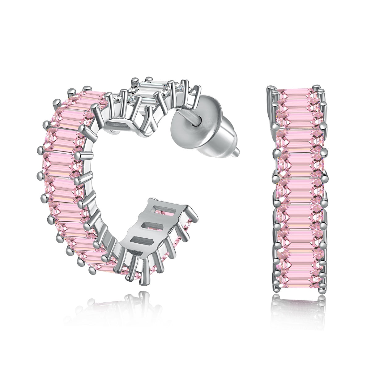 [Oramore Jewelry]Radiant Heart Cutout Earrings