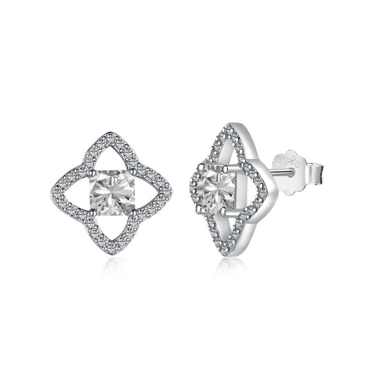 [Oramore Jewelry]Elegant Star Shape Princess Cut Daily Earrings