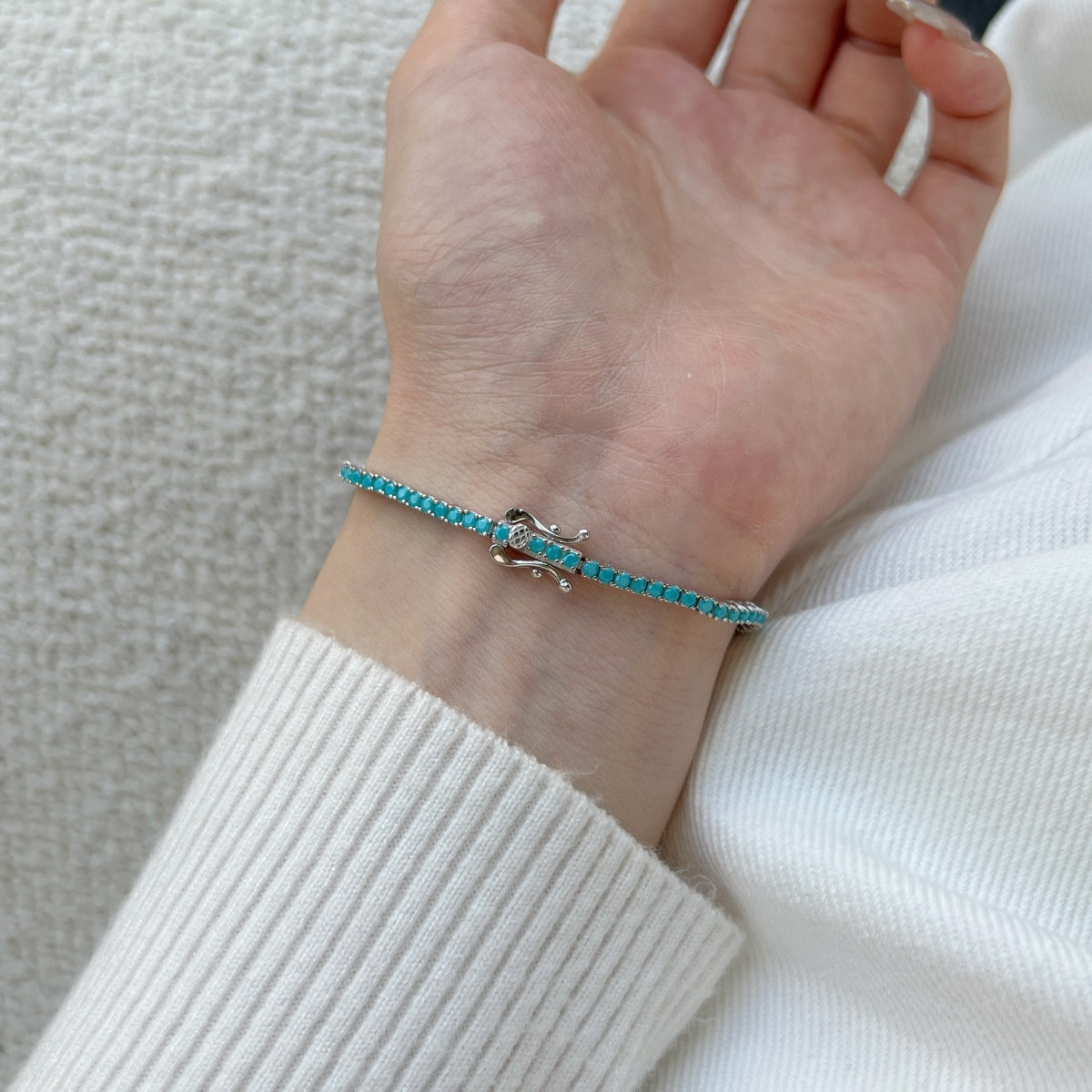 [Oramore Jewelry]Dazzling Exquisite Round Cut Daily Bracelet