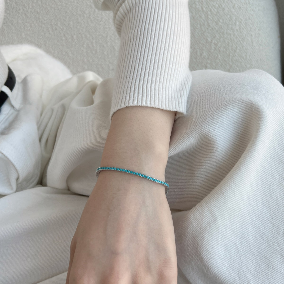 [Oramore Jewelry]Dazzling Exquisite Round Cut Daily Bracelet