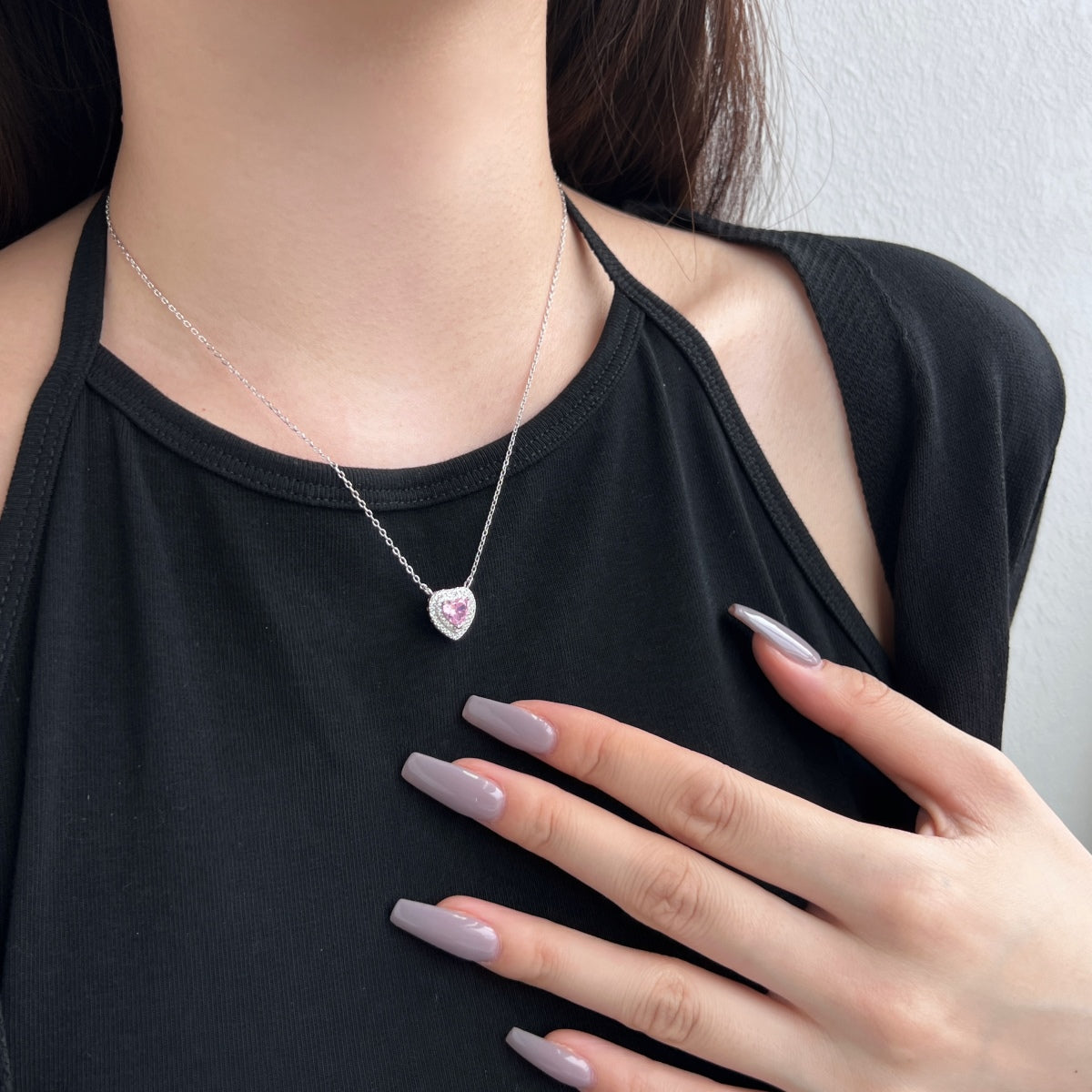 [Oramore Jewelry]Exquisite Heart Shape Necklace