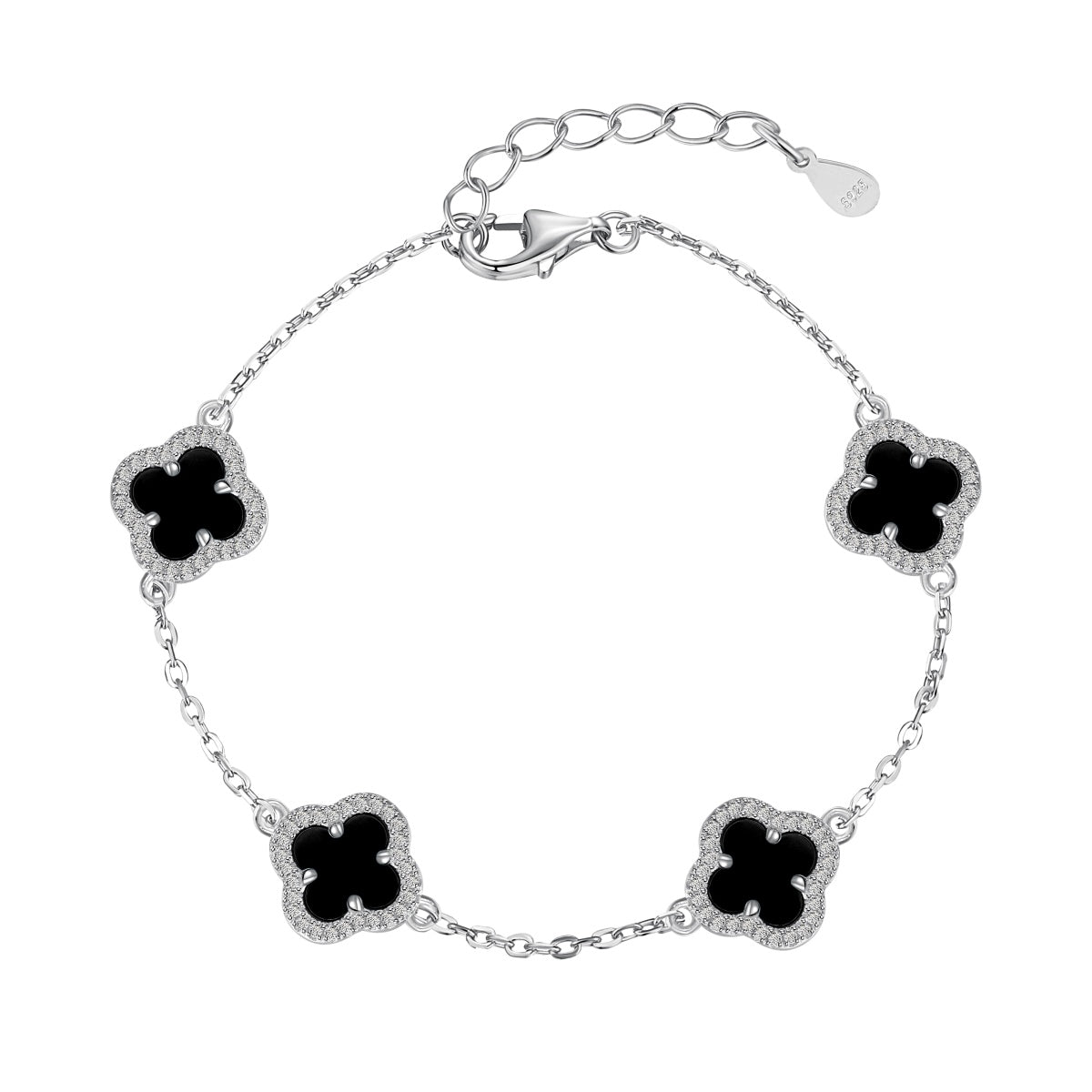 [Oramore Jewelry]Four-Leaf Clover Exquisite Bracelet