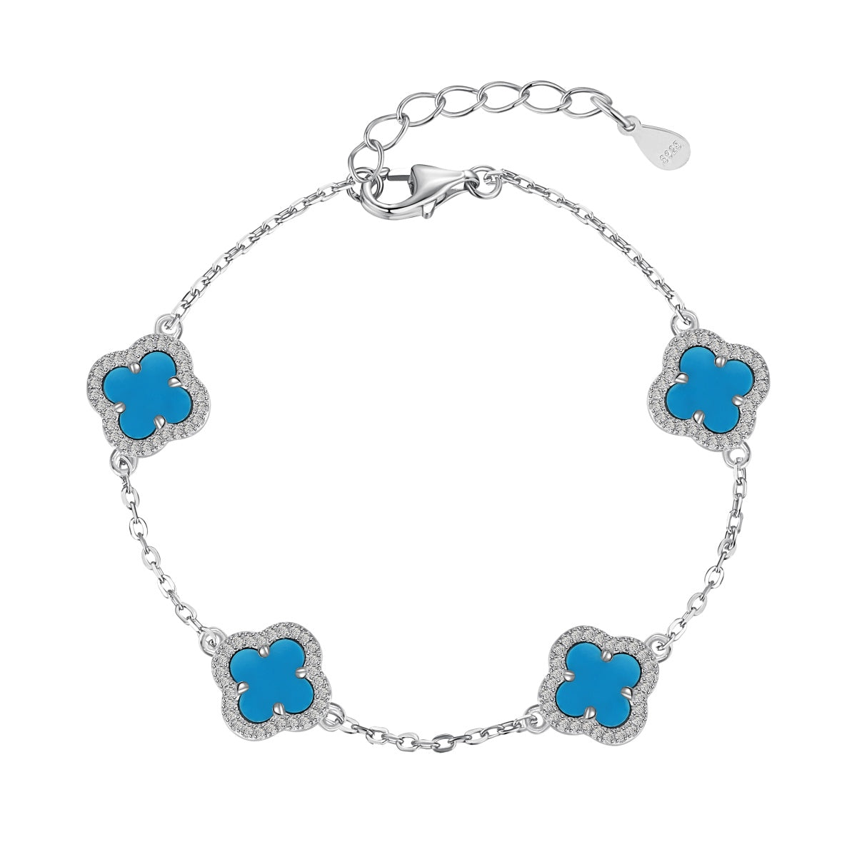 [Oramore Jewelry]Four-Leaf Clover Exquisite Bracelet