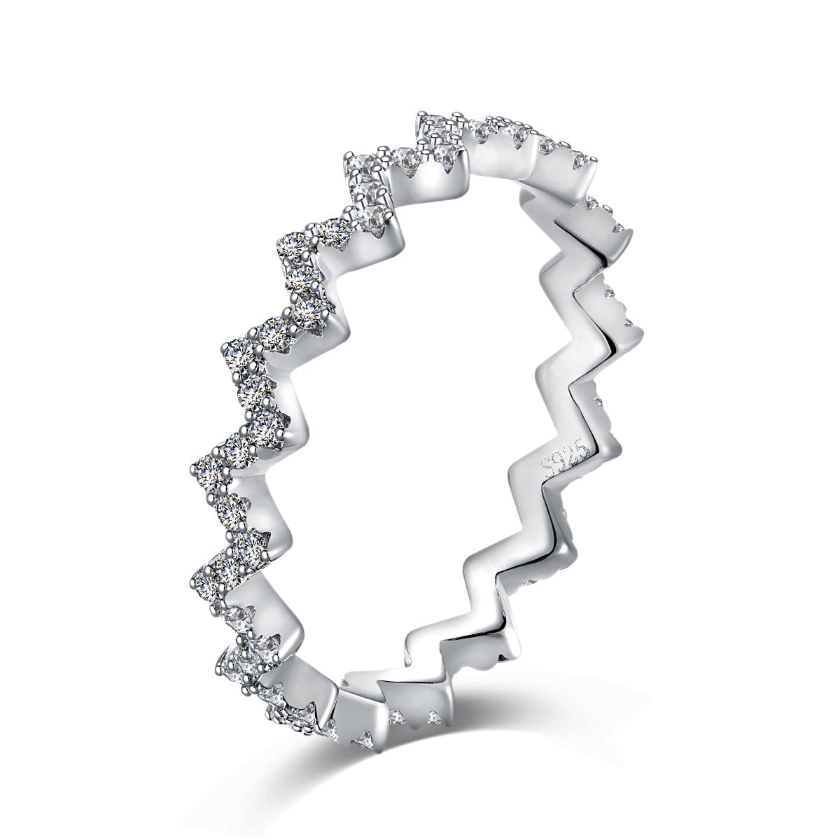 [Oramore Jewelry]Delicate Enchanting Wave Shape Daily Ring