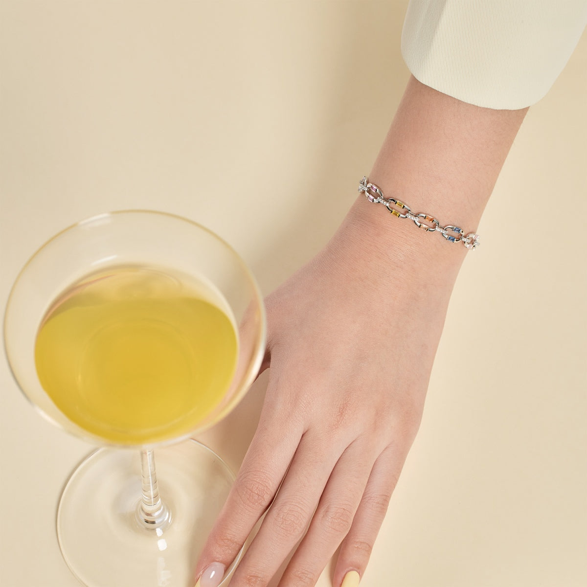 [Oramore Jewelry]Dazzling Colorful Daily Bracelet